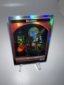 Braniac Token FOIL Unstable Near Mint NM MTG Magic the Gathering MINT UNPLAYED - Picture 1 of 2