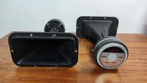 Pair of Vintage Goodmans HIFAX 100HX Horn Tweeters * 100W * Includes cross-overs - Picture 1 of 15
