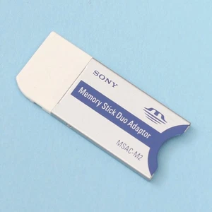 Genuine Sony Memory Stick Duo Adaptor / Adapter Converter [MSAC-M2] - Picture 1 of 2