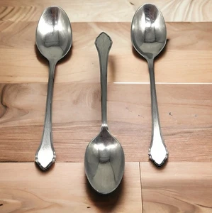 Oneida WM A Rogers Deluxe SUMMER MIST/AUTUMN GLOW Stainless Spoons 6-7-8” Set x3 - Picture 1 of 11