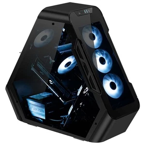 Jonsbo TR03-G Showcase, Tempered Glass - schwarz - Bild 1 von 3
