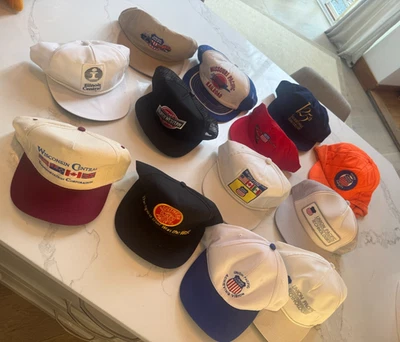 Lote de 13 gorras Union Southwest Pacific MISSOURI Wisconsin Central Railroad Snapback Foto 1 de 4
