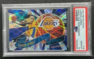 2021-22 Panini Revolution LeBron James Prime Time Performers #16 PSA 10 - Picture 1 of 2