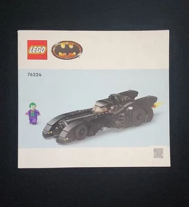 LEGO 76224 DC Batmobile Batman vs The Joker Chase Instruction Manual Only - Picture 1 of 5