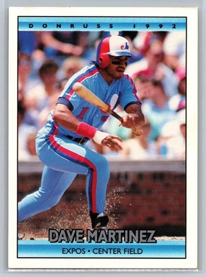 1992 Donruss - Dave Martinez #732 - Image 1 of 2
