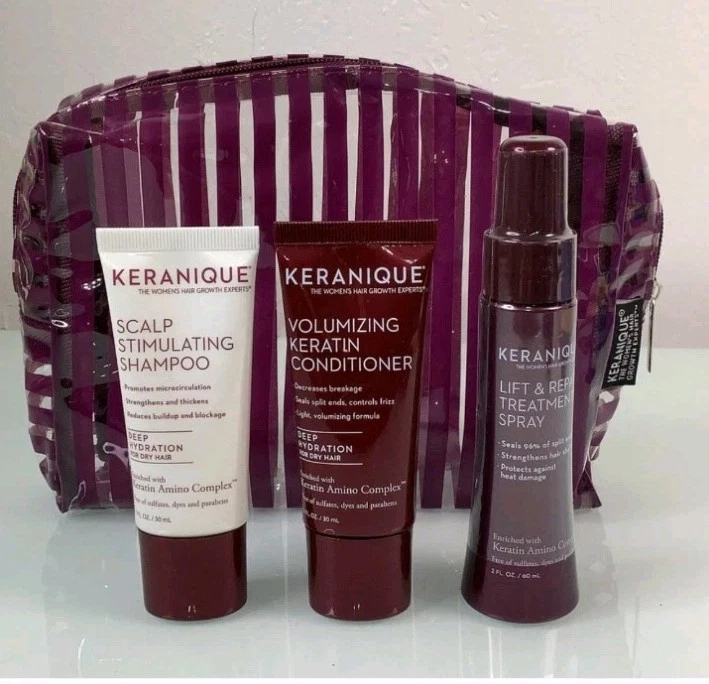 Champú estimulante Keranique acondicionador voluminizador, levantamiento y reparación 2 oz Foto 1 de 1