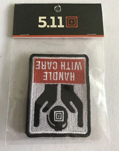 5.11 TACTICAL Morale Patch Handle With Care Grenade New - Picture 1 of 3