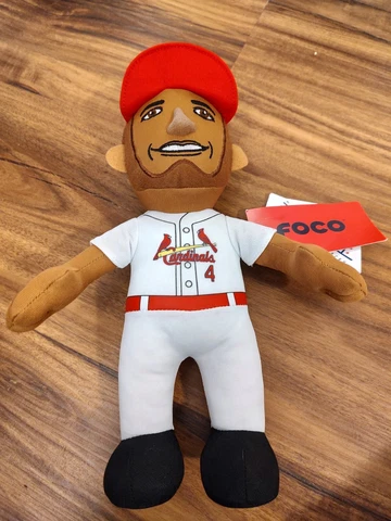 St. Louis Cardinals Yadier Molina #4 Rallymen Plush Doll MLB Baseball 40E Cover