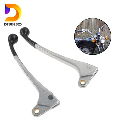 Par de manijas de palanca de control de freno de embrague para Honda MR175 SL100 CL175 XL70 XL100 Foto 1 de 4