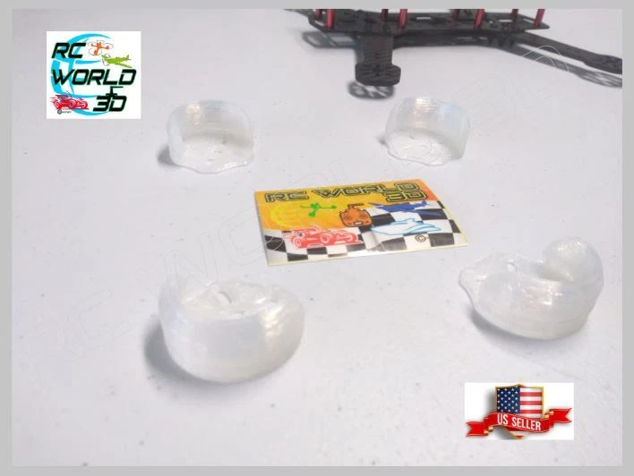 QUADCOPTER BRUSHLESS MOTOR MOUNT/BASE PROTECTOR  3D PRINTED PLA 250 FRAME - Image 1 of 4