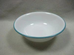 Tazón de repuesto Corelle Vitrelle 6,25" - borde azulado/turquesa - Imagen 1 de 5
