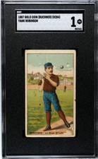 1887 N284 Buchner Gold Coin Yank Robinson St. Louis SGC 1