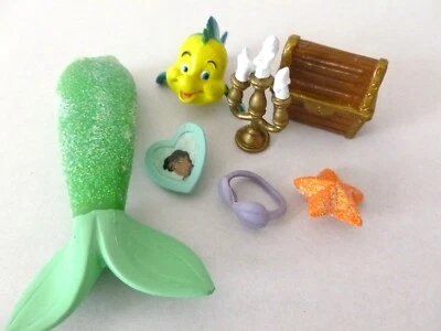 Mattel Disney Polly Pocket Little Mermaid Tail and Accessories Flounder and More - Image 1 of 4