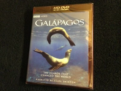 Galapagos - The Islands That Changed The World (HD DVD) New Sealed Tilda Swinton - Image 1 of 4