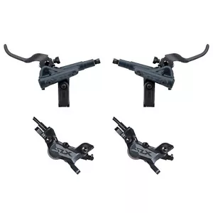 SHIMANO Deore SLX BL-M7100+BR-M7120 4 Pistons Disc Brake Front or Rear or Pair - Picture 1 of 5