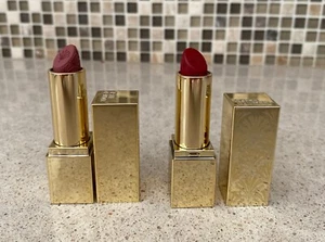Estee Lauder Limited Ed Lipstick RED VELVET & STRICTLY CONFIDENTIAL  Blockbuster - Picture 1 of 3