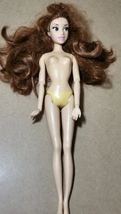 Disney  Princess Belle Beauty & Beast Barbie Doll Nude, Articulated Arms C279 - Picture 1 of 4