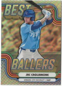 2024 Bowmans Best Jac Caglianone Best Ballers Refractor Kansas City Royals BB-7 - Picture 1 of 2