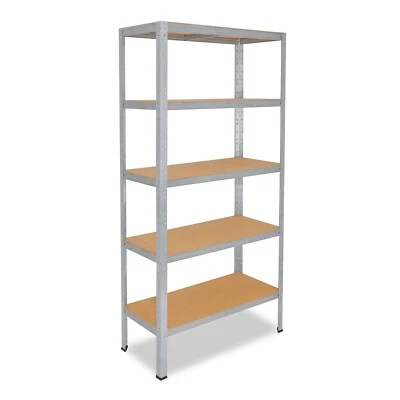shelfplaza HOME Schwerlastregal verzinkt, Höhe 180 cm in 200 Varianten - Bild 1 von 4