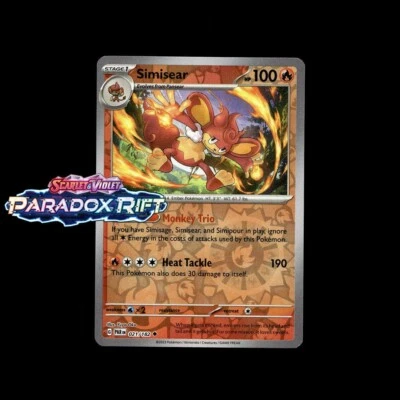 Pokemon Paradox Rift - Choose Your Card! - Holo/Reverse Holo - NM - Image 1 of 2