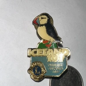 Lions International Lions Club Island 1994 Sammlerstück Pin Papageientaucher Phoenix Ariz - Bild 1 von 2