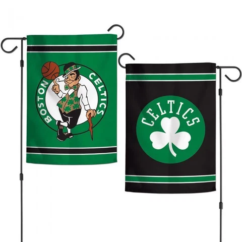 BOSTON CELTICS 2 SIDED 12"X18" GARDEN FLAG NEW & OFFICIALLY LICENSED Cover