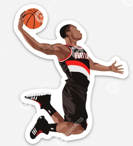 Damian Lillard MAGNET - Portland Trail Blazers NBA Cover