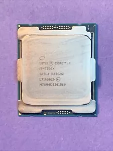 INTEL CORE i7 i7-7800X- SR3L4- 3.50GHz 6-CORE LGA-2066 CPU PROCESSOR - Picture 1 of 2