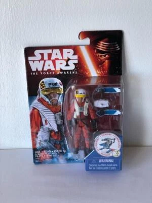 Star Wars The Force Awakens 3.75-Inch Figure Snow Mission X-wing Pilot Asty - Image 1 of 3