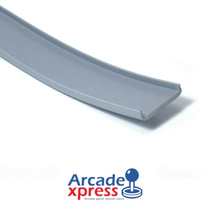 ARCADE EXPRESS U Molding 19mm Gris Máquina Arcade Perfil Madera Cubre Cantos Bartop Recreativa