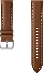 Samsung Leather Stitch Band for 22mm Watches -Brown - Picture 1 of 3