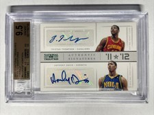 2012-13 National Treasures ANTHONY DAVIS Rookie Auto Emerald /10 Bgs 9.5/10 💎