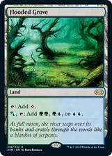 Flooded Grove *FOIL* MTG Double Masters Rare EDH