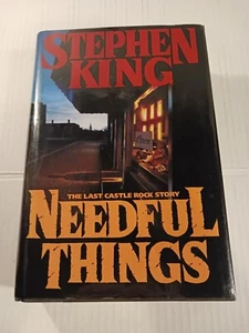 Needful Things: The Last Castle Rock Story (1991 Hardcover) Book Club Edition - Picture 1 of 9