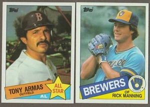 BUY 1, GET 1 FREE 1985 TOPPS BASEBALL YOU PICK #601 - #792  NMMT ** FREE SHIP ** - Picture 1 of 1