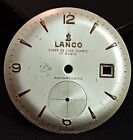 Vintage QUADRANTE/DIAL LANCO  model 610 Super De Luxe Olimpic DATE Swiss Made