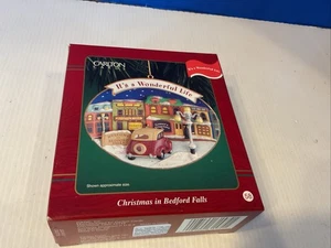 Tarjetas Carlton adorno Navidad en Bedford Falls It’s A Wonderful Life raro - Imagen 1 de 5
