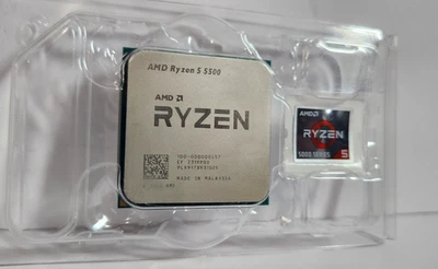 Процессор настольный AMD Ryzen 5 5500 - Ryzen 5 серии 5000 6-ядерный Socket AM4 65 Вт - - Изображение 1 из 4