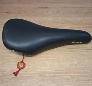 Piezas de bicicleta retro NOS Selle Italia Sintesi T.C.S sillín negro - Imagen 1 de 9
