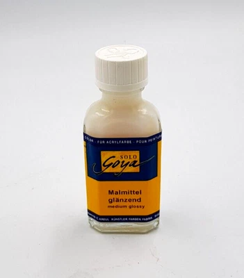 KREUL Solo Goya®Künstler-Acryl-Malmittel glänzend 8563/50ml zum verdünnen Acryl Farben