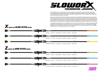 Feed Rod Baitcast Slow Worx SWB-54ZZZ (0397) - Immagine 1 di 4