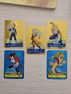Lotto Lamincards Dragon Ball Z e GT - Serie Oro E Zaffiro - Goku SS3 - Immagine 1 di 4