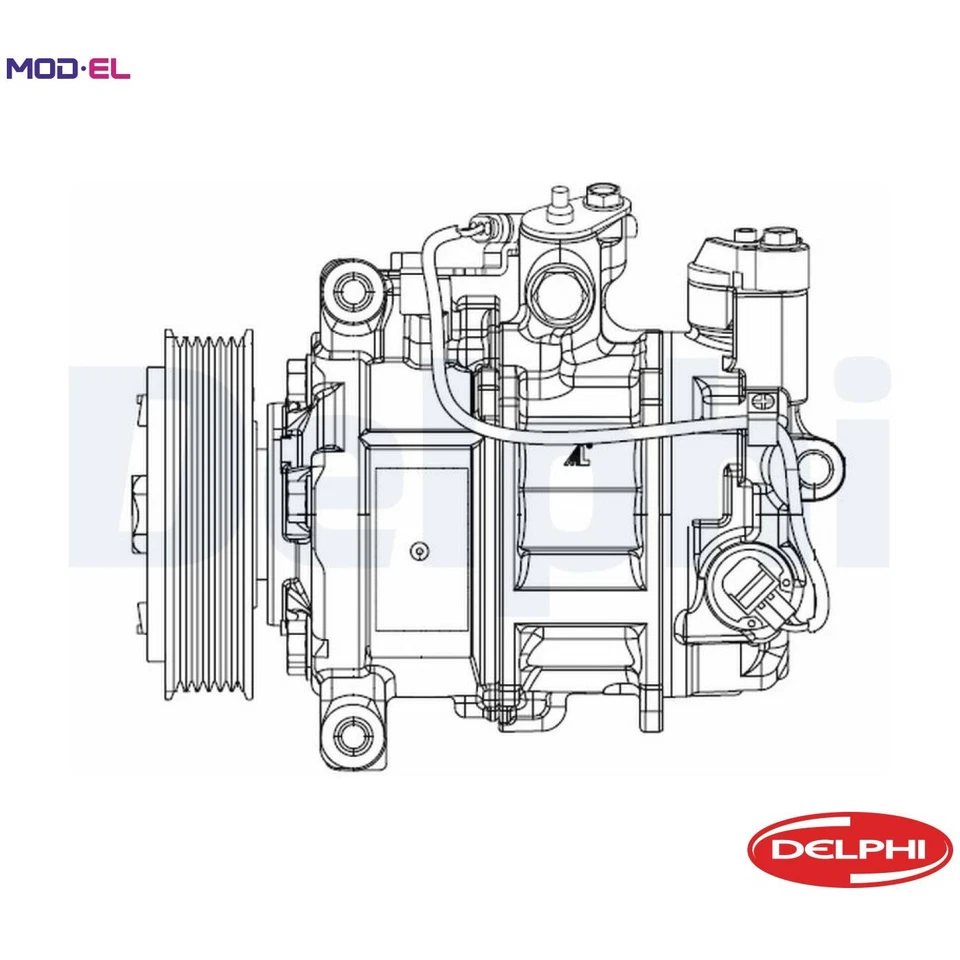 COMPRESSOR AIR CONDITIONING CS20504 FOR BMW 1/F20/3/F3 N13B16A 1.6L 4cyl 1 F20 - Image 1 of 4