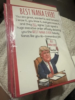 Funny Trump Cards LOT OF 78 Misc. Cards Photo’s Are Some Samples Of Them. - Image 1 of 4