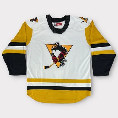 Nueva camiseta visitante Pro Stock CCM Wilkes-Barre/Scranton Penguins talla 54 Foto 1 de 4