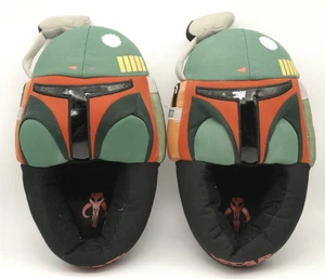 Casco abollado Boba Fett Mandaloriano Guerra de las Galaxias Zapatillas Talla XL 5-6 - Imagen 1 de 9