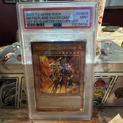Metalflame Swordsman (Quarter Century Secret Rare) SUDA-EN014  1st Edition - Image 1 of 4