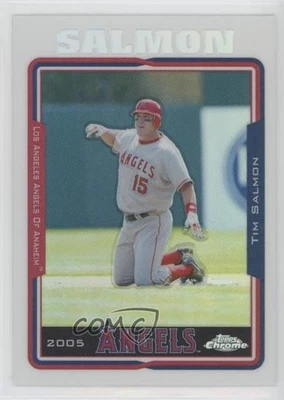 2005 Topps Chrome Refractor Tim Salmon #457 - Image 1 of 2