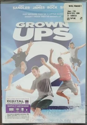 Grown Ups 2 (DVD 2013 Widescreen) Adam Sandler Kevin James Chris Rock Brand New  - Image 1 of 4