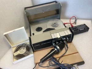 UHER 4200 REPORT STEREO IC / Power supply Z124 / Micr UHER M517 - Imagen 1 de 11